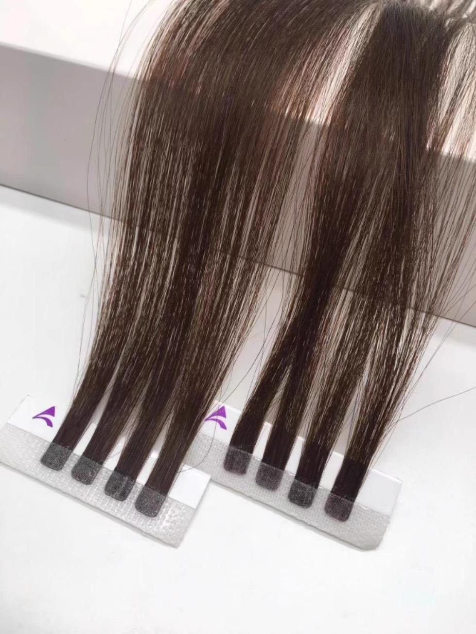 HairLed Extension Tape Patcht : Brun foncé